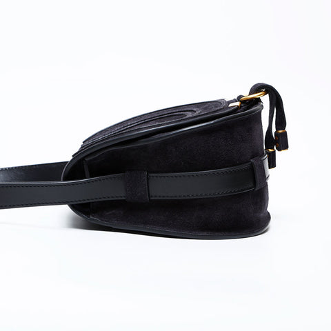 Chloe Leather Mercy Shoulder Bag black WS22066