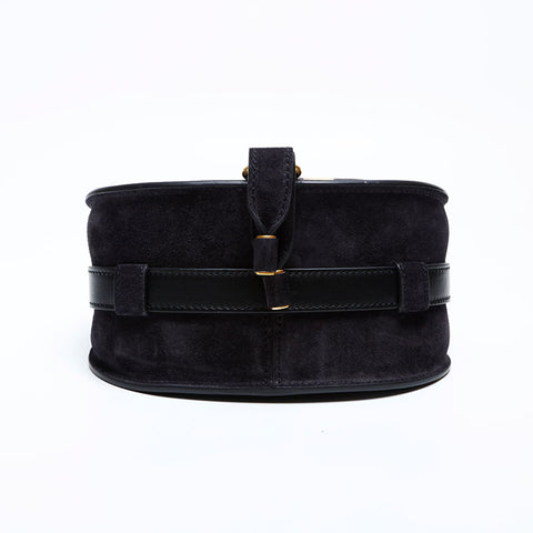 Sac à bandoulière Chloe Leather Mercy noir WS22066