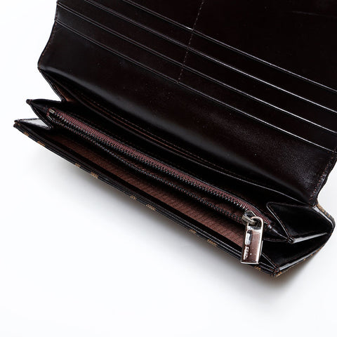 FENDI Zucca canvas Purse Brown WS22069