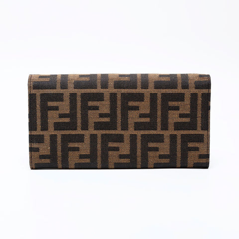 FENDI Zucca canvas Purse Brown WS22069