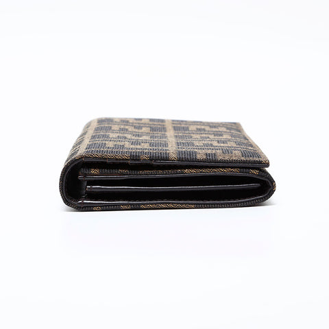 FENDI Zucca canvas Purse Brown WS22069