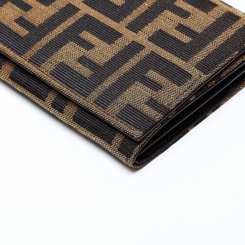 FENDI Zucca canvas Purse Brown WS22069