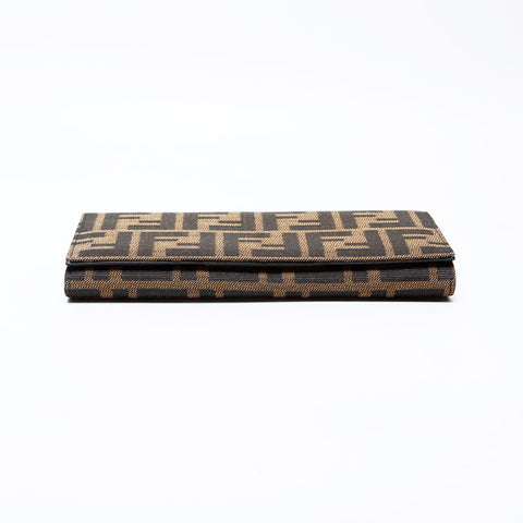 FENDI Zucca canvas Purse Brown WS22069