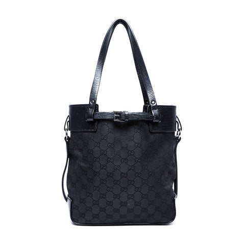 GUCCI GG canvas Shoulder Bag black WS22070