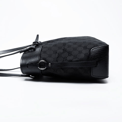 GUCCI GG canvas Shoulder Bag black WS22070