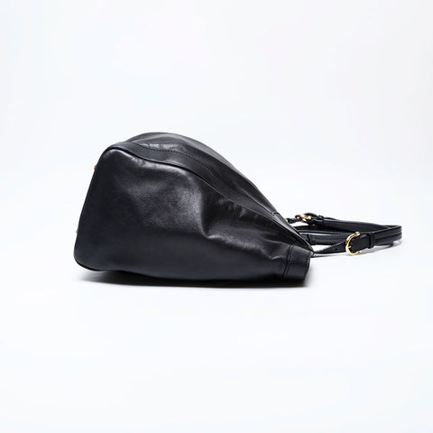 Salvatore Ferragamo Leather Gancini Tote Bag black WS22072