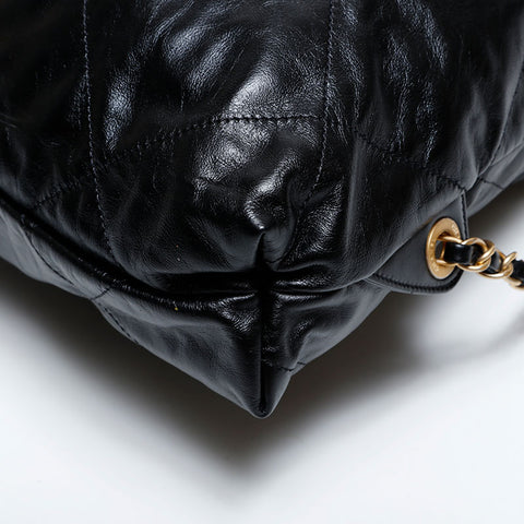 CHANEL 22 Chain Leather Backpack Â· Daypack black WS22079