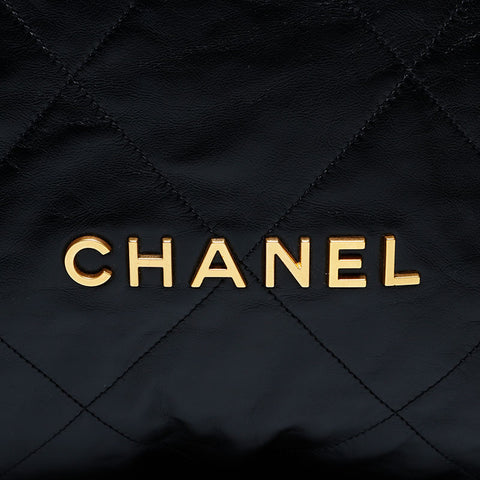 CHANEL 22 Chain Leather Backpack Â· Daypack black WS22079
