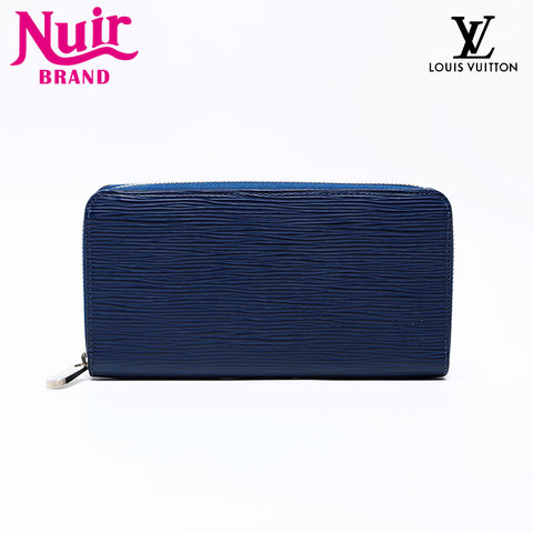 LOUIS VUITTON 2019 Epi Zippy Wallet Purse blue WS22081
