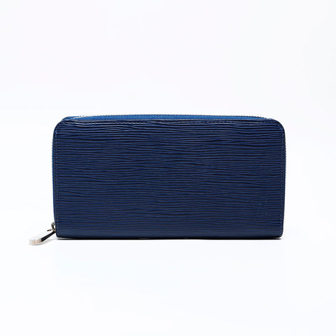 LOUIS VUITTON 2019 Epi Zippy Wallet Purse blue WS22081