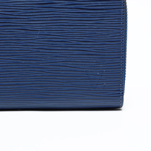 LOUIS VUITTON 2019 Epi Zippy Wallet Purse blue WS22081
