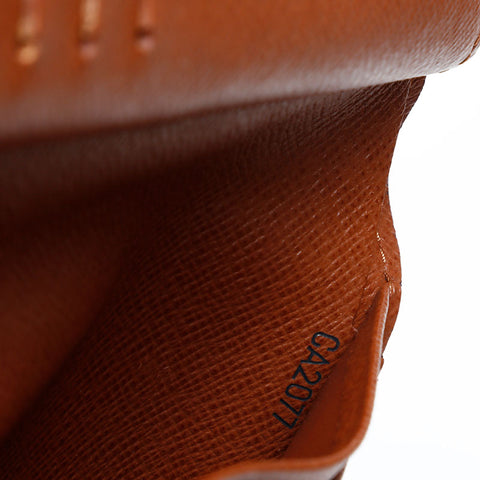 LOUIS VUITTON 2007 Monogram Portefeuille Viennois Bifold Wallet Brown WS22082