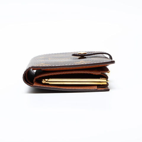 LOUIS VUITTON 2007 Monogram Portefeuille Viennois Bifold Wallet Brown WS22082