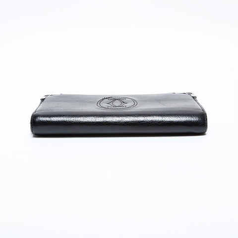 卡地亚必须做圆形Zip Purse Black WS22096