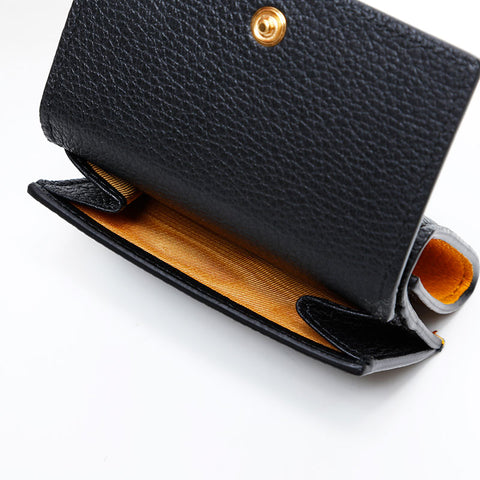 Gucci-Logo Kompakt Wallet Leder Mini Tri-Fold Wallet Navy WS22098