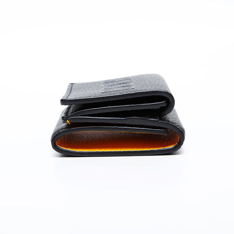 Gucci-Logo Kompakt Wallet Leder Mini Tri-Fold Wallet Navy WS22098