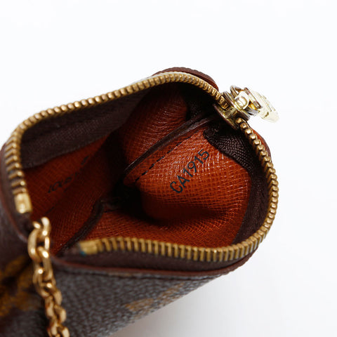 路易·威登（Louis Vuitton）1995会标pochette pochette cle pouch钥匙支架棕色WS22104