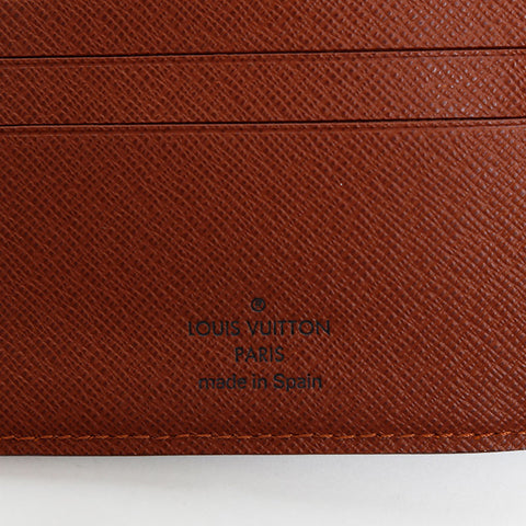 LOUIS VUITTON 2008 Monogram Portefeuille Marco Bifold Wallet Brown WS22105