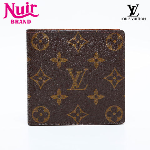 LOUIS VUITTON 2008 Monogram Portefeuille Marco Bifold Wallet Brown WS22105