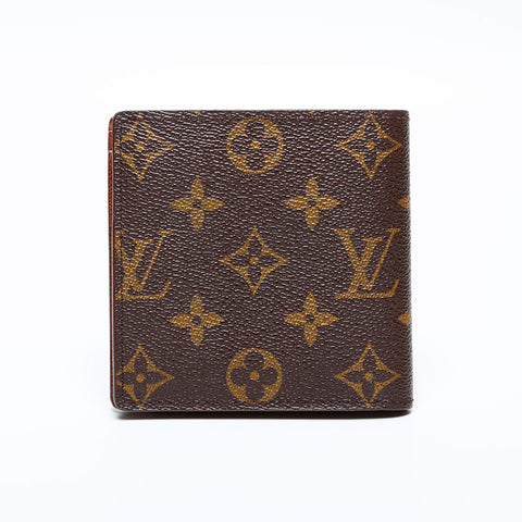 LOUIS VUITTON 2008 Monogram Portefeuille Marco Bifold Wallet Brown WS22105
