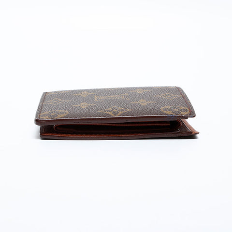 LOUIS VUITTON 2008 Monogram Portefeuille Marco Bifold Wallet Brown WS22105