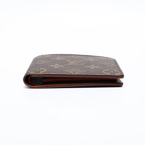 LOUIS VUITTON 2008 Monogram Portefeuille Marco Bifold Wallet Brown WS22105