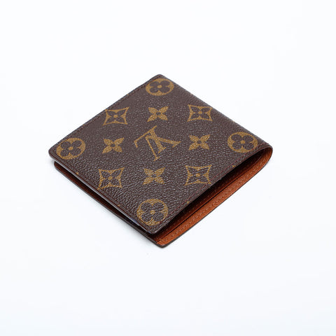 LOUIS VUITTON 2008 Monogram Portefeuille Marco Bifold Wallet Brown WS22105