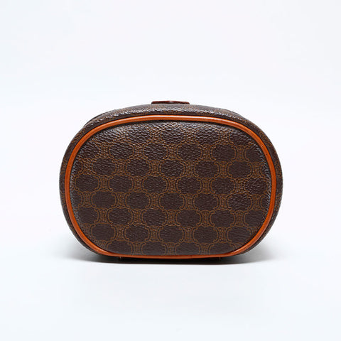 Celine Macadam Mini Vanity Pouch Brown WS22110