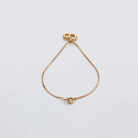 クリスチャンディオール Christian Dior CDロゴ ブレスレット ゴールド WS22111