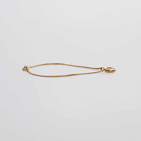 クリスチャンディオール Christian Dior CDロゴ ブレスレット ゴールド WS22111