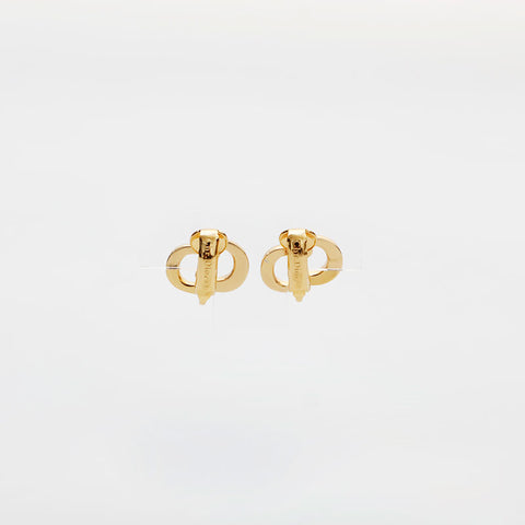 クリスチャンディオール Christian Dior CDロゴ イヤリング ゴールド WS22112