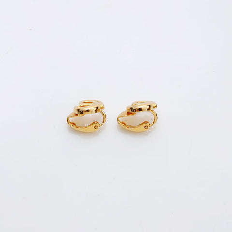 クリスチャンディオール Christian Dior CDロゴ イヤリング ゴールド WS22112
