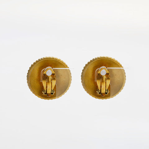 CHANEL 94P logo Earring gold WS22113