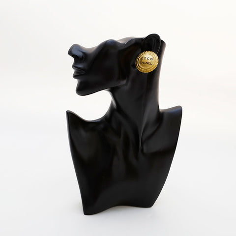 CHANEL 94P logo Earring gold WS22113