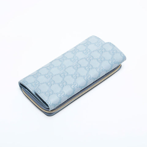 Gucci Shima GG钱包蓝色WS22116