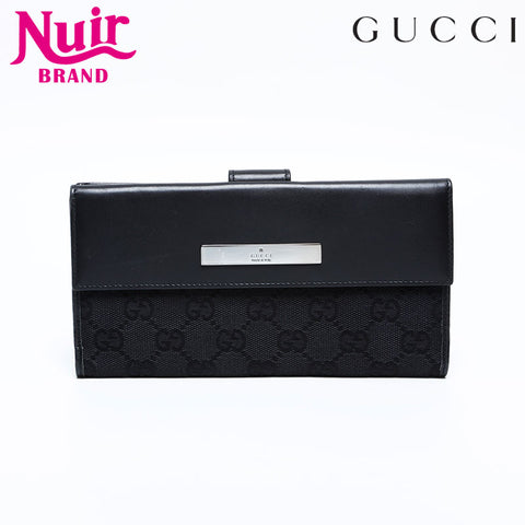GUCCI GG canvas Purse black WS22117