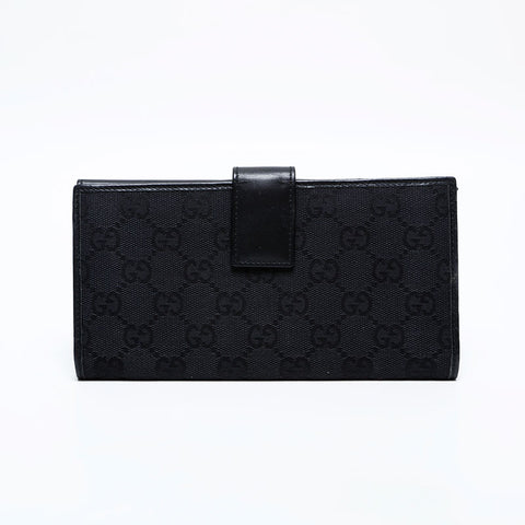 GUCCI GG canvas Purse black WS22117