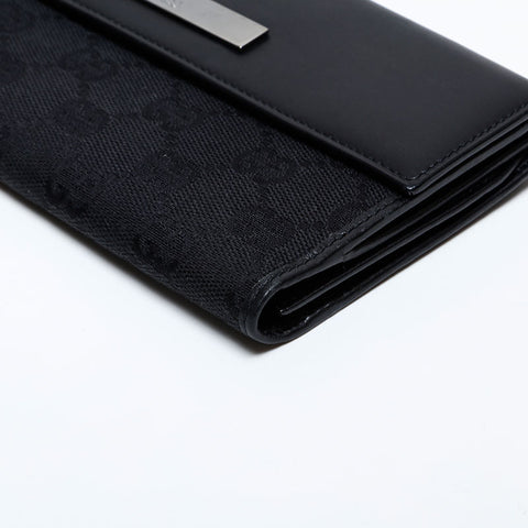 GUCCI GG canvas Purse black WS22117