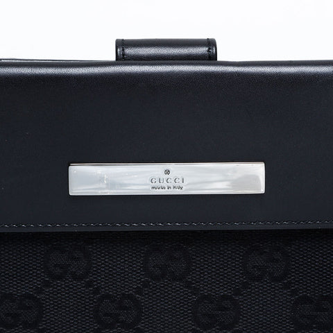 GUCCI GG canvas Purse black WS22117