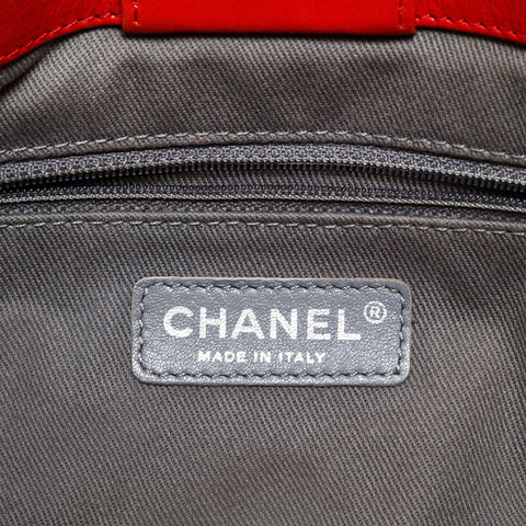 シャネル CHANEL 18番台 2013-2014 ワイルドステッチ チェーン ショルダーバッグ レッド WS22126
