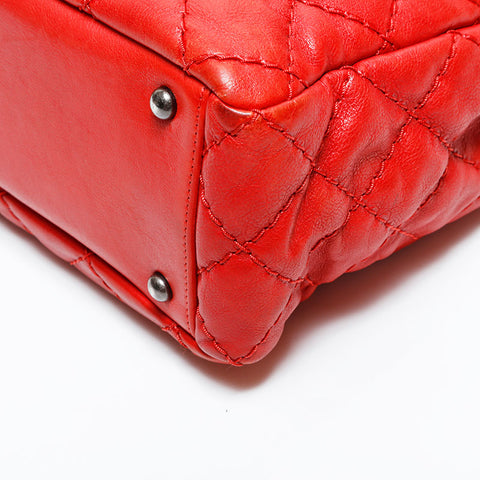 CHANEL 18th series 2013-2014 Wild Stitch Chain Shoulder Bag Red WS22126