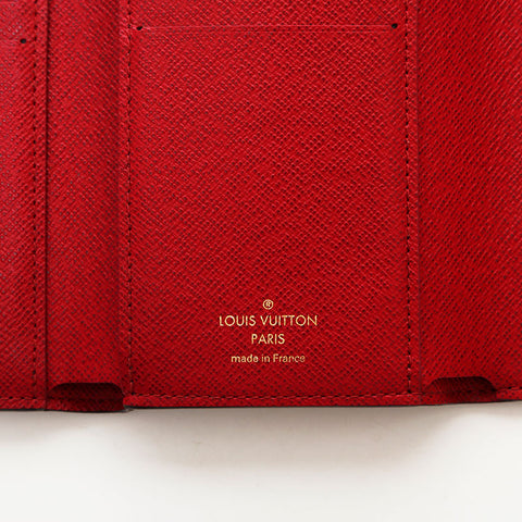 ルイ・ヴィトン LOUIS VUITTON モノグラム ポルトフォイユ ヴィクトリーヌ 三つ折り財布 ブラウン WS22132