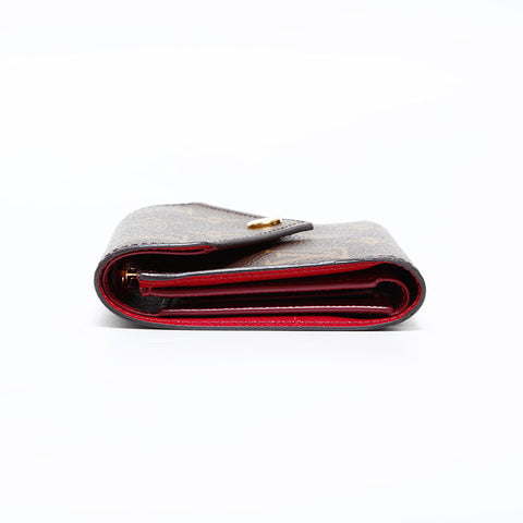 ルイ・ヴィトン LOUIS VUITTON モノグラム ポルトフォイユ ヴィクトリーヌ 三つ折り財布 ブラウン WS22132