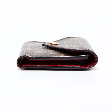 ルイ・ヴィトン LOUIS VUITTON モノグラム ポルトフォイユ ヴィクトリーヌ 三つ折り財布 ブラウン WS22132