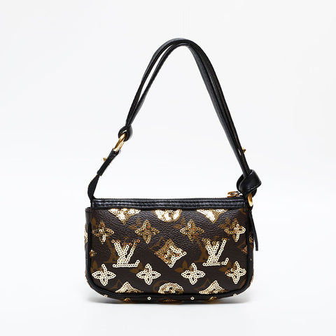 ルイ・ヴィトン LOUIS VUITTON 2009年製 モノグラム エクリプス ハンドバッグ ブラウン WS22134
