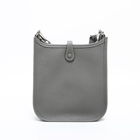 エルメス HERMES エブリン TPM トリヨン W刻印 2024年製 ショルダーバッグ グレー WS22135