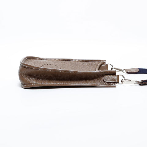 エルメス HERMES エブリン TPM トリヨン U刻印 2022年製 ショルダーバッグ ブラウン WS22136