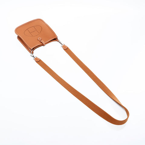 エルメス HERMES エブリン TPM トリヨン W刻印 2024年製 ショルダーバッグ ブラウン WS22138