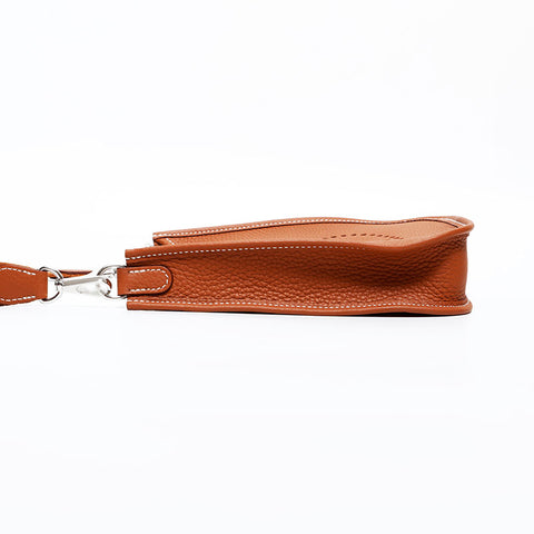 エルメス HERMES エブリン TPM トリヨン W刻印 2024年製 ショルダーバッグ ブラウン WS22138