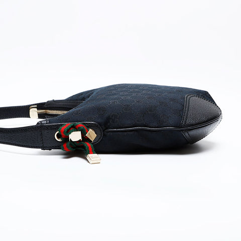 グッチ GUCCI GG キャンバス ホーボー プリンシー ショルダーバッグ ブラック WS22141